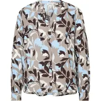 s.Oliver Blusa bege / azul claro / castanho