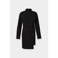 HUGO Vestidos camiseiros 'Kateri' preto / prata