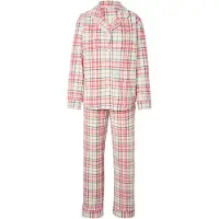 Hunkemoller Pijama petróleo / vermelho / branco