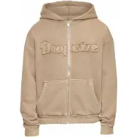 Dropsize Casaco em moletão camelo