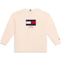 Tommy Hilfiger Camisola azul escuro / vermelho vivo / branco / offwhite