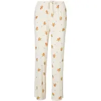 Hunkemoller Calças de pijama 'Ess' camelo / vermelho cereja / branco lã