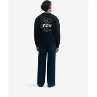 Thinking MU Sweatshirt 'LEON' preto / branco