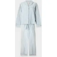 Hunkemoller Pijama azul claro / branco