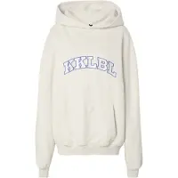 Karo Kauer Sweatshirt 'KKLBL' azul noturno / cinzento claro / offwhite