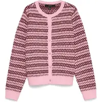Vero Moda Casaco de malha 'VMBIRCH' lilás / rosa claro