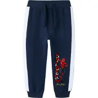 Name it Calças 'NMMOlindo Spider' navy / amarelo / vermelho vivo / branco