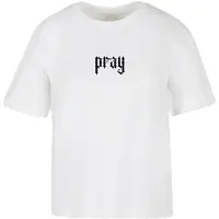 Miss Tee Camiseta De Manga Curta Praying Hands