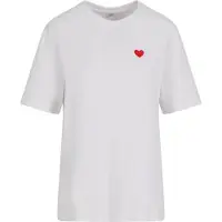 Mister tee Camiseta De Manga Curta Heart Shape Emb