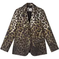 Lola Casademunt Blazer bege / castanho / castanho claro