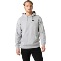 Helly Hansen para homem. 54656 Moletom com capuz HH Staple cinzento (XL), Casual, Cinza, Algodão