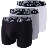 Replay Boxers cinzento claro / acinzentado / preto / branco