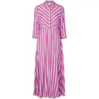 Y.A.S Vestidos camiseiros 'YASSavanna' azul pombo / rosa claro