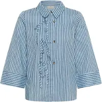 Kaffe Camisa azul céu