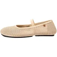 El naturalista para mulher. 25820R1ZZ005_020 Sapatos N5820R Essence bege (41), Couro, Plano, Nenhum, Casual