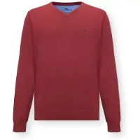 FYNCH-HATTON Pullover vermelho ferrugem