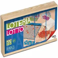 Cayro Jogo De Tabuleiro Tômbola 48 Cartelas Em Caixa De Madeira