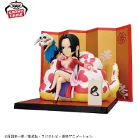 Banpresto Figura Colecionável Mundial Especial Boa Hancock &amp; Salomé One Piece 6 Cm