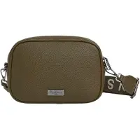 Pepe Jeans para mulher. PL0300039 Bolsa de ombro verde Georgina (OSFA), Casual, Poliuretano