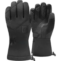 Racer - Luvas ski - Eglove 4 Ue Black/Black para Unissexo - Softshell - Tamanho 7 - Preto