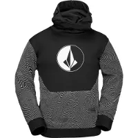Volcom - Polares - Hydro Riding Hoodie Black Print para Homem - Tamanho L - Preto