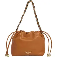 Pepe Jeans para mulher. PL0300035 Mala de mão castanha Georgia (OSFA), Marrom, Casual, Poliuretano