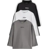 Next Camisola cinzento / preto / branco
