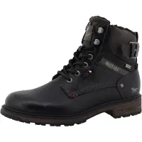 Mustang Botas com atacadores 'Marian' preto