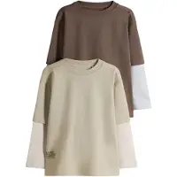 The Set Camisola bege / creme / castanho / branco