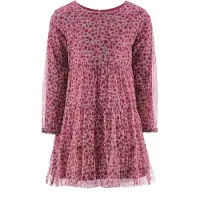 Happy girls Vestido azul cobalto / rosa