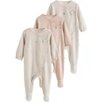 Next Pijama nude / bege mosqueado / branco