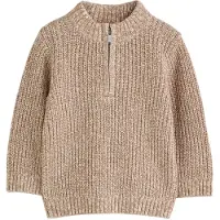 Next Pullover bege mosqueado