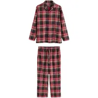 Next Pijama comprido navy / vermelho / branco