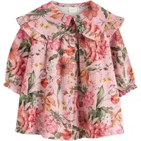 Next Vestido mistura de cores / rosa