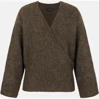 Anna field Pullover acastanhado