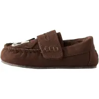 Next Pantufa castanho / preto / branco lã