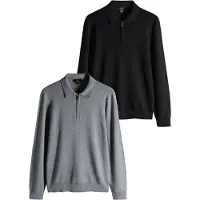 The Set Pullover acinzentado / preto