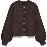 Vero moda Casaco de malha 'VMHAZEL' castanho escuro