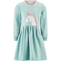Happy girls Vestido menta / lilás / cor-de-rosa / branco
