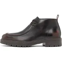 Rylko Botas com atacadores castanho escuro