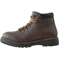 Next Botas com atacadores castanho