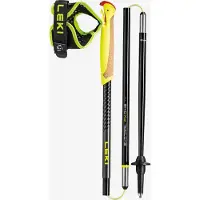 LEKI - Bastões trail / corrida - Evotrail FX One TA para Unissexo - Tamanho 125 cm - Preto