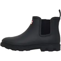 Hunter unisex. FRU0010262 Botins Downpour Chelsea Insulated preto (43), Plano, Nenhum, Casual, PVC