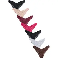 Next Tanga areia / chocolate / rosa escuro / borgonha / preto / branco