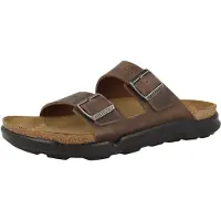 Birkenstock Sapato aberto ' Arizona ' castanho escuro