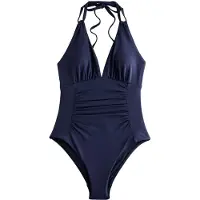 Next Fato de banho modelador navy
