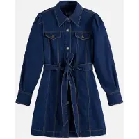 Scotch & Soda Vestido Curto De Manga Comprida Ufu01174t