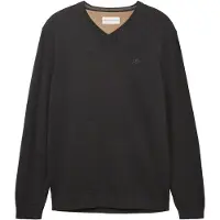 Tom Tailor Suéter Com Decote Em V 1038427 Basic Knit