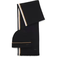 BOSS Gorros 'Henzo' camelo / preto / branco