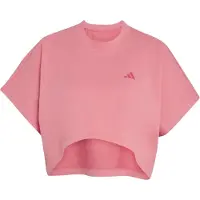 Adidas Camisa funcionais 'PrimeLift' ecru / cinzento escuro / cor-de-rosa